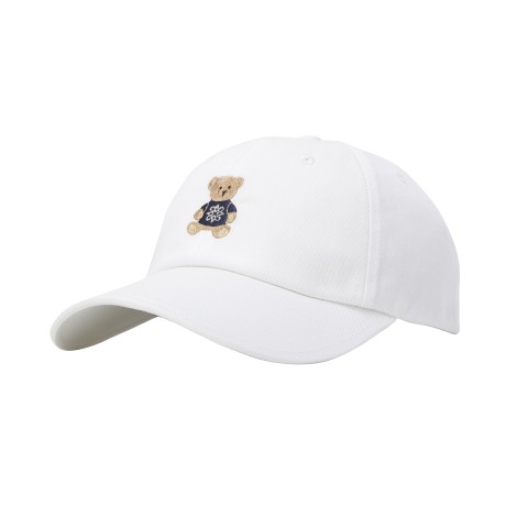 공용 테디베어 자수 볼캡