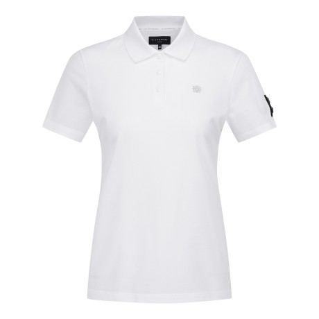 공용 별 심볼 솔리드 칼라 반팔 티셔츠