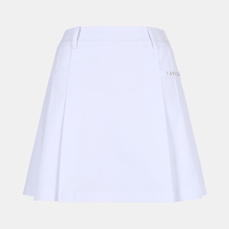 여성 부분 플리츠 큐롯 TWCUM7191-100