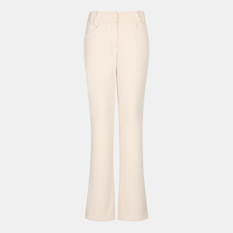 여성 본딩 부츠컷 팬츠 TWPTM8181-102