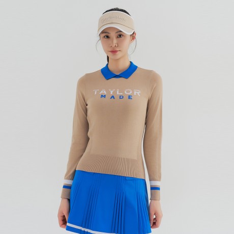 여성 원포인트 카라 니트 TWSRN5123-509