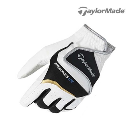 테일러메이드 남성 인터크로스 라이트 왼손장갑 화이트블랙 TM1HM22N92988