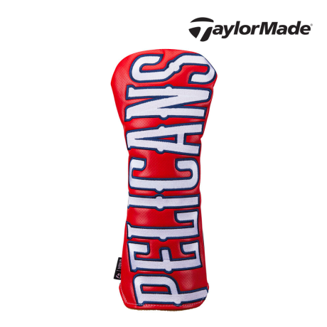테일러메이드 뉴올리언즈 펠리컨스 드라이버 헤드커버 레드 V97285