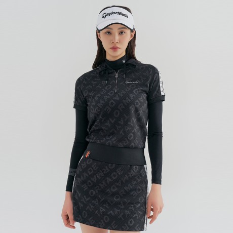 여성 로고 후드 반팔 티셔츠 TWTRN5141-199