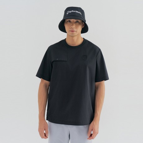 남성 라운드 우븐 아노락 점퍼 TMJUN1105-199