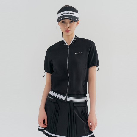 여성 조직감 반팔 점퍼 TWJUN5106-199