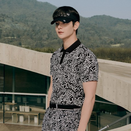 남성 시즌 패턴 카라 반팔 티셔츠 TMTPN2150-199