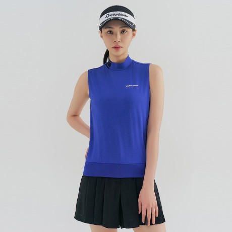 여성 하이넥 민소매 티셔츠 TWTHN6244-907