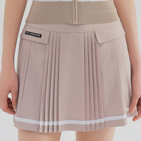 여성 포켓 포인트 전체 플리츠 큐롯 TWCUN5293-509