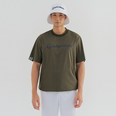 남성 라운드 반팔 아노락 티셔츠 TMTRN2104-816