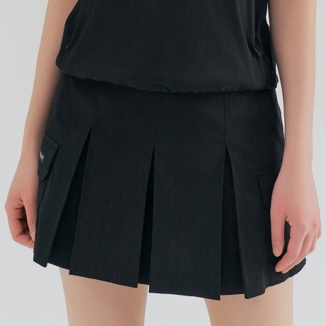 여성 포켓 포인트 플리츠 큐롯 TWCUN6194-199