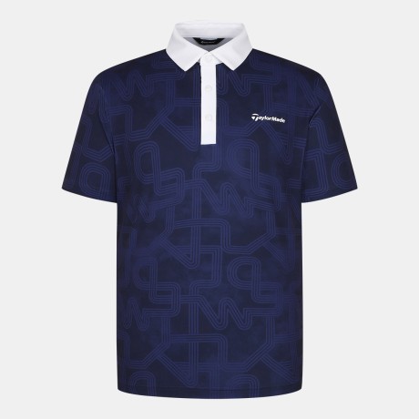 남성 패턴 카라 반팔 티셔츠 TMTYN2342-907