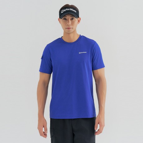 남성 기능성 코튼라이크 라운드 반팔 티셔츠 TMTRN2344-907