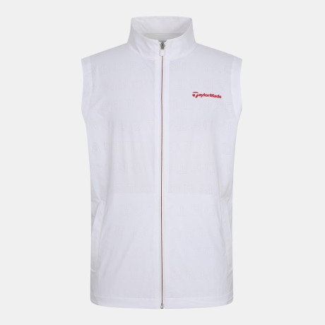 남성 로고 펀칭 퍼포먼스 베스트 TMVEN2103-100