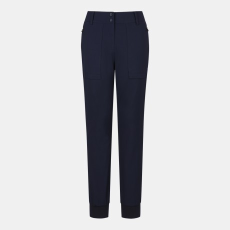 여성 허리 로고 조거핏 팬츠 TWPTN6381-915