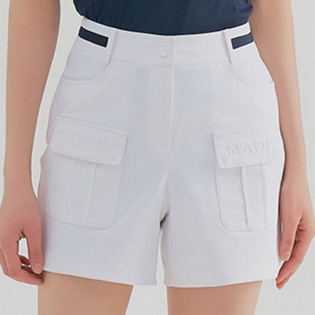 여성 아웃포켓 3부 반바지 TWPSN6382-100