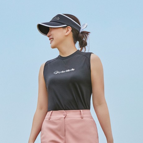 여성 라운드 민소매 티셔츠 TWTRN6347-199