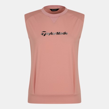 여성 라운드 민소매 티셔츠 TWTRN6347-403