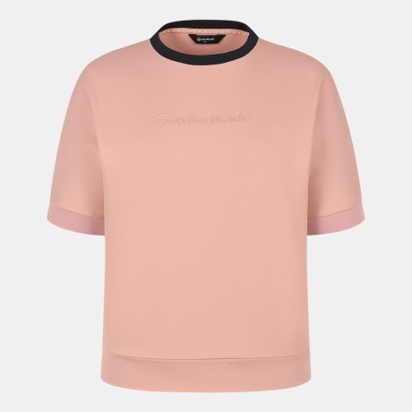 여성 라운드 반팔 티셔츠 TWTRN6346-403