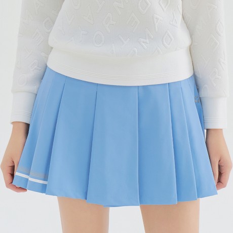 여성 밑단 프린트 전체플리츠 큐롯 TWCUN7191-940