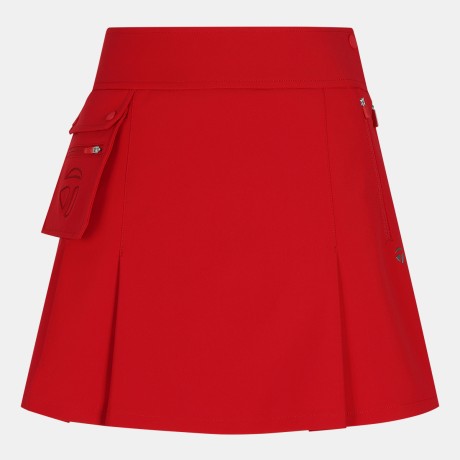 여성 볼주머니 탈착 부분플리츠 큐롯 TWCUN7292-500