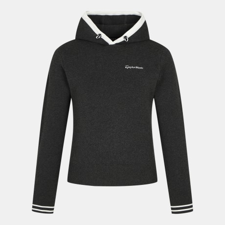 여성 배색 후드 니트 TWSHN7321-195