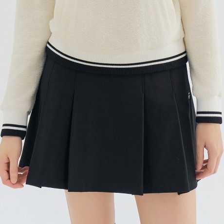 여성 기모 부분플리츠 큐롯 TWCUN8191-199