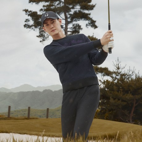 남성 폴리 슬림핏 팬츠 TMPTN3283-199