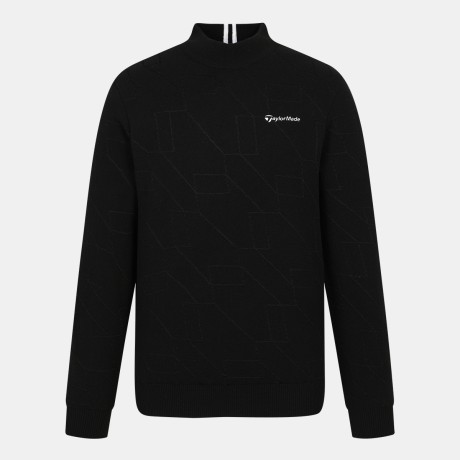 남성 패턴물 하이넥 니트 TMSHN4122-199