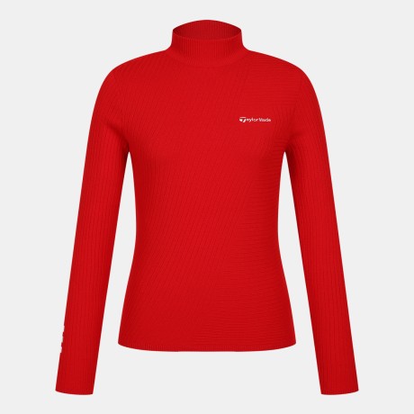 여성 하이넥 골지 니트 TWSHN7221-500