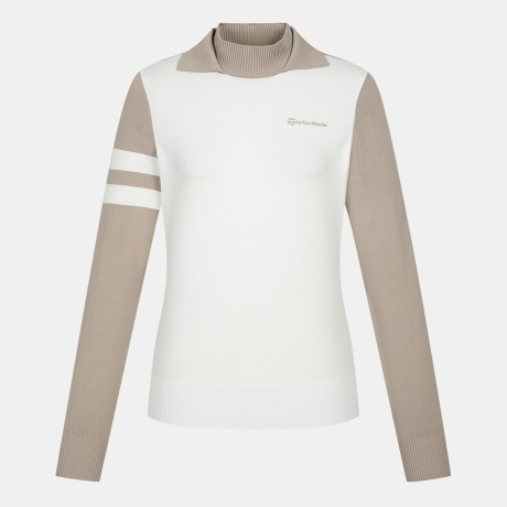 여성 변형넥 니트 TWSRN7222-509