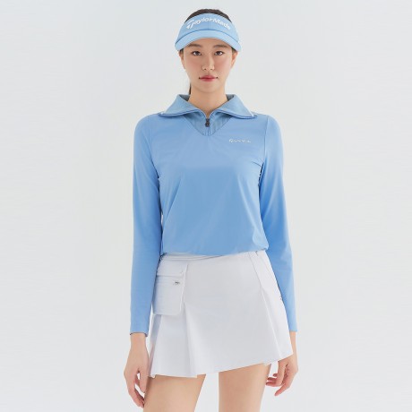 여성 우븐 패치 루즈핏 티셔츠 TWTYN7242-940