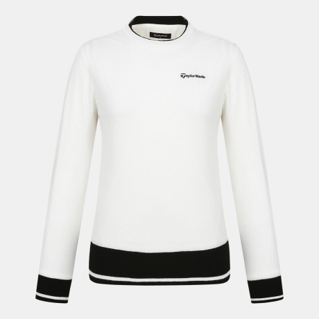 여성 방풍 라운드 니트 TWSRN8121-101