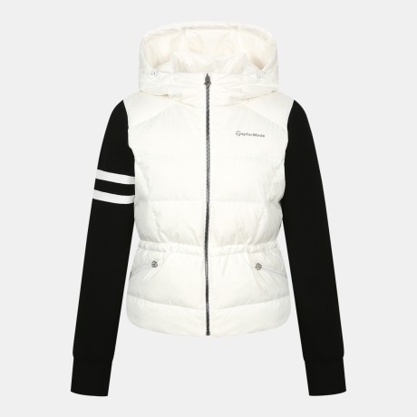 여성 니트 소매 다운 점퍼 TWDJN8104-101