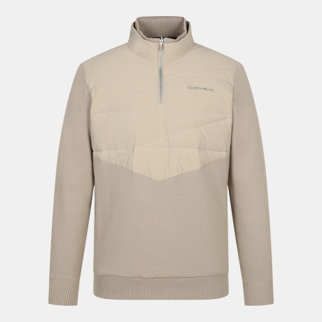 [메리노울 에디션]남성 다운 하이넥 니트 TMSHN4123-509