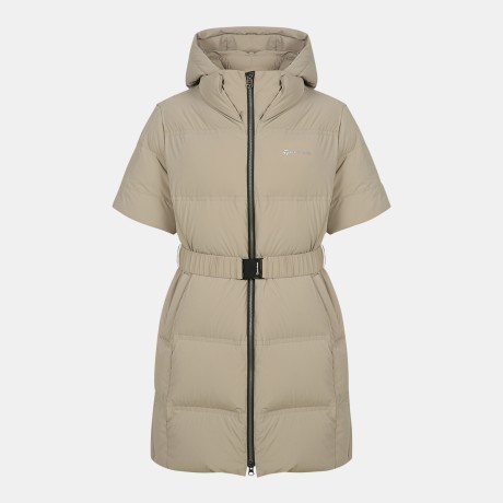 여성 중기장 반팔 점퍼 TWDJN8301-510