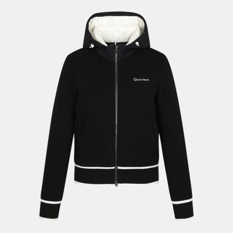 여성 다운 후드 니트 가디건 TWSCN8231-199