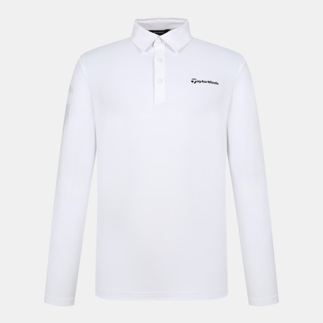 남성 소매 빅로고 카라 긴팔 티셔츠 TMTYO1741-100