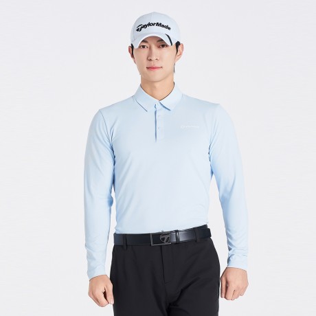 남성 소매 빅로고 카라 긴팔 티셔츠 TMTYO1741-940