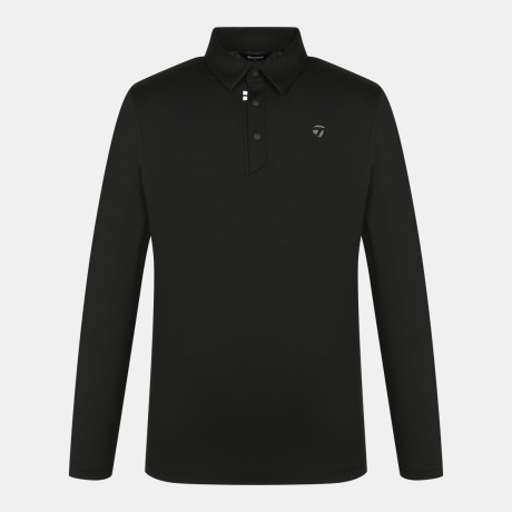 남성 메쉬 소매 카라 긴팔 티셔츠 TMTYO1242-199