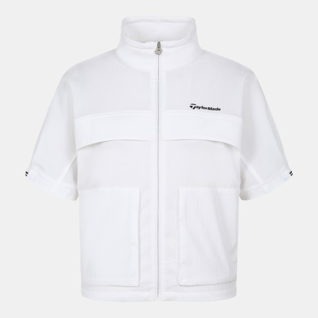 여성 반팔 점퍼 TWJUO6202-100