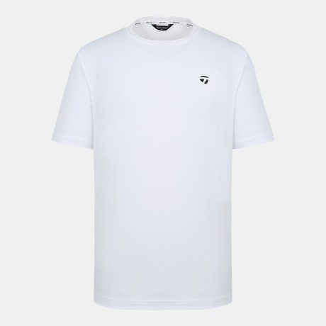 남성 빅로고 라운드 반팔 티셔츠 TMTRO2743-100