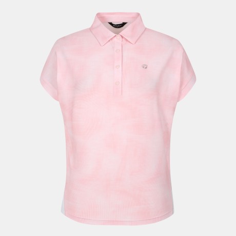 여성 패턴 카라 반팔 티셔츠 TWTYO6241-403