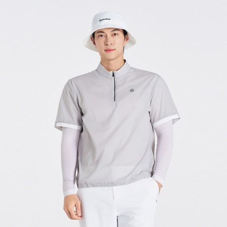 남성 아노락 반팔 점퍼 TMJUO2104-190