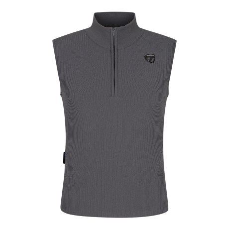 여성 하이넥 슬리브리스 니트 TWSHO6221-195