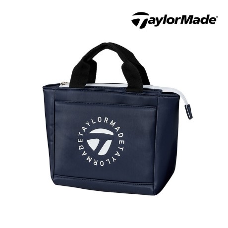테일러메이드 25SS 서클 로고 라운드 토트백 네이비 M13580