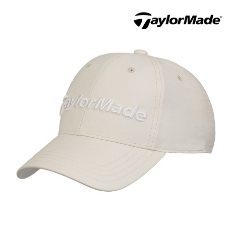 테일러메이드 25SS 여성 베이직 캡 모자 베이지 M16968