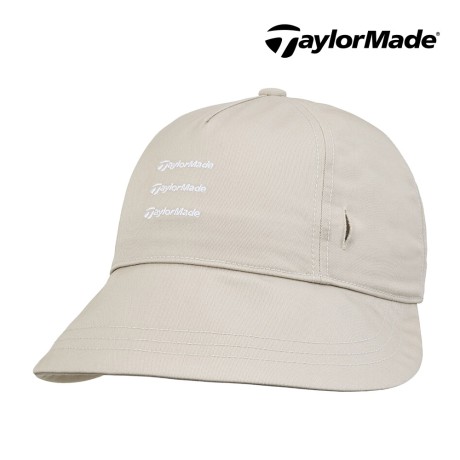 테일러메이드 25SS 여성 와이드 브림 햇 모자 베이지 M16996