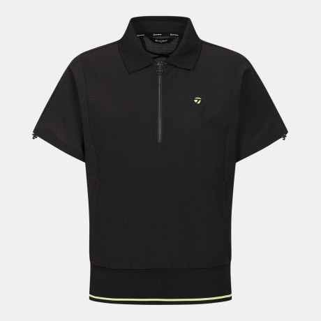 여성 써커 카라 아노락 반팔 점퍼 TWJUO6301-199