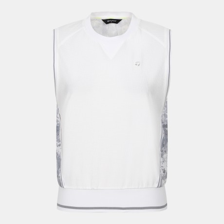 여성 패턴 슬리브리스 티셔츠 TWTRO6442-100